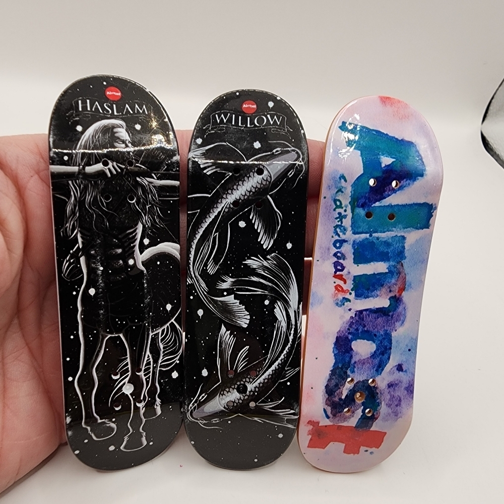 5 Tech Deck Lot Almost Stickers Mini Skateboards Fingerboards - Picture 3 of 4